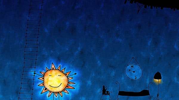 Сонное солнышко