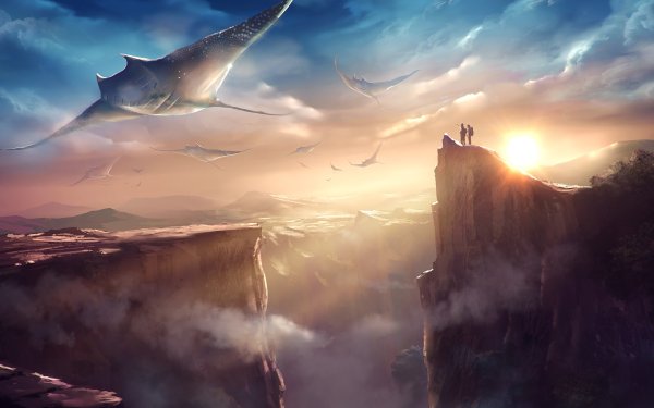 Фантастический Небесный пейзаж