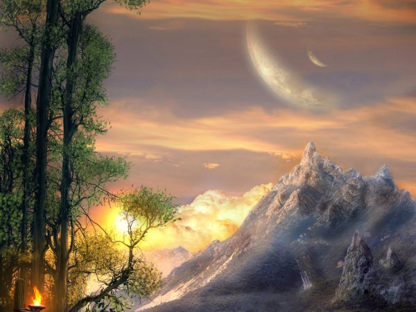 Волшебный пейзаж