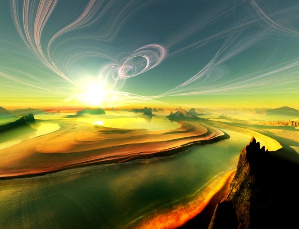 Нереальные пейзажи