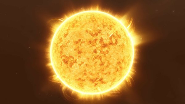 Солнце без фона