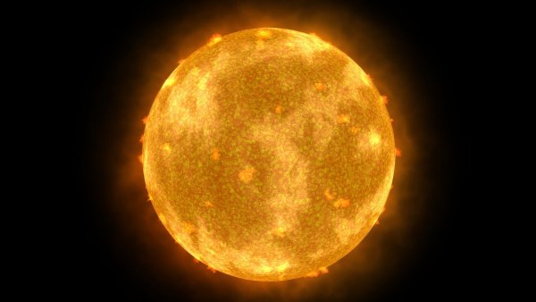 Какого цвета солнце