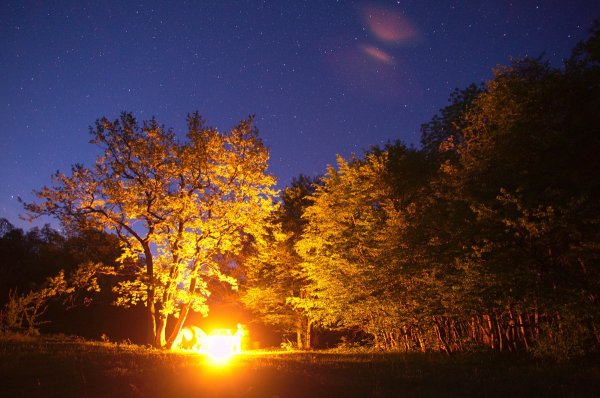 Гало на закате