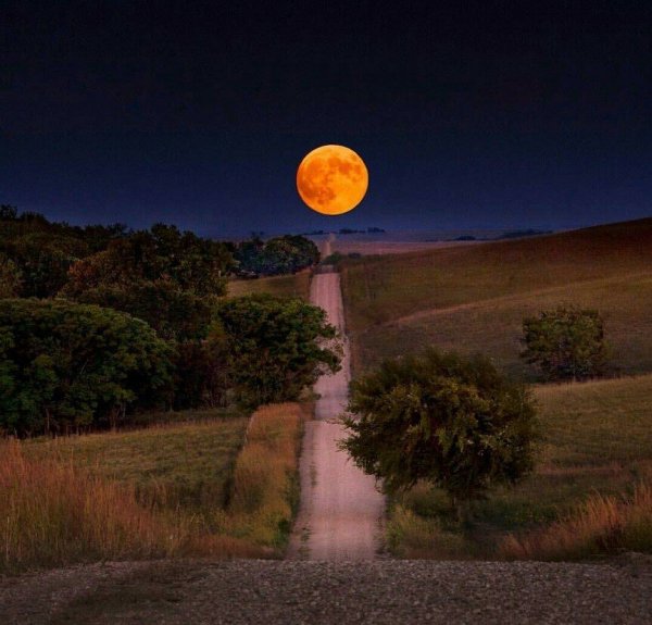 Солнце полнолуние