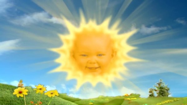 Солнце ребенок телепузики