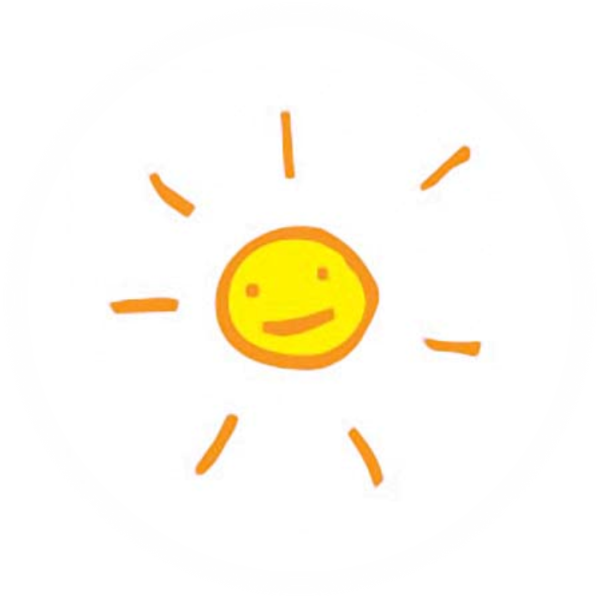 Солнце картинка для детей