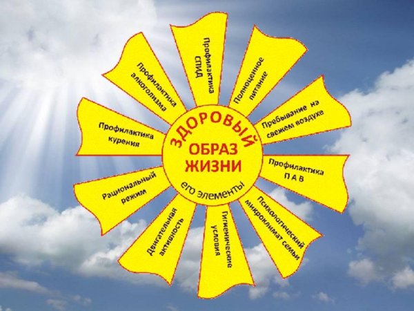 Здоровый образ жизни солнышко