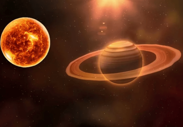 Вращение Сатурна вокруг солнца