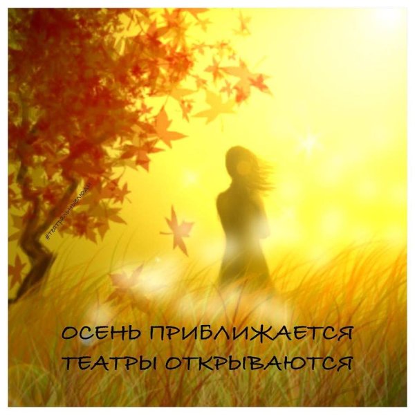Женский силуэт в лучах солнца