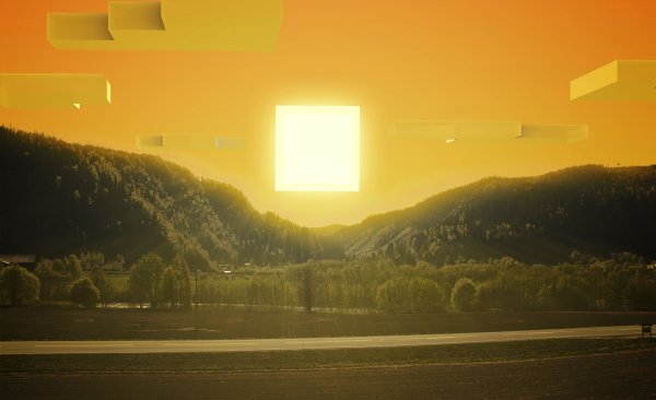 Солнце в МАЙНКРАФТЕ