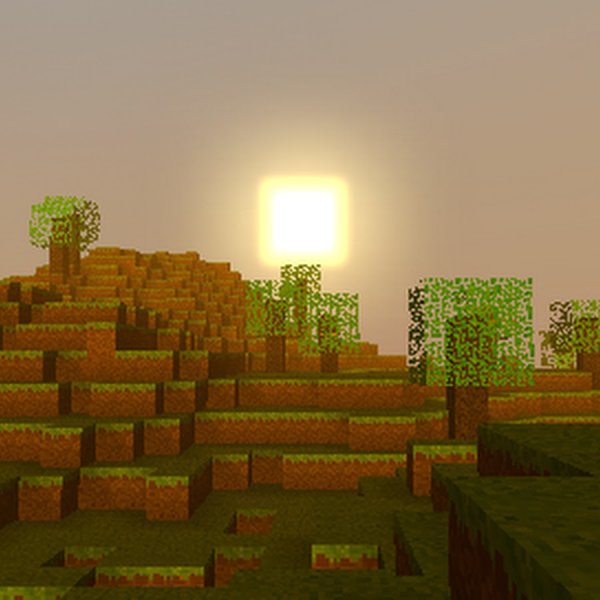 Солнце в МАЙНКРАФТЕ