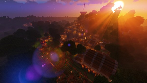 Небо из майна