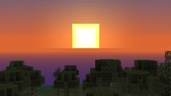 Солнце майнкрафт