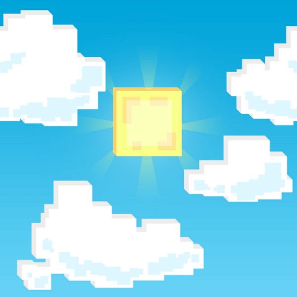 Солнце из МАЙНКРАФТА