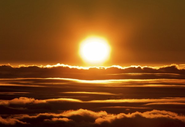 Небо при Восходе солнца