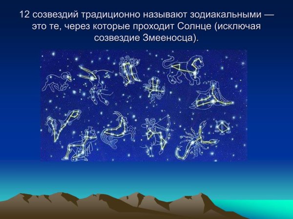 Созвездия для детей