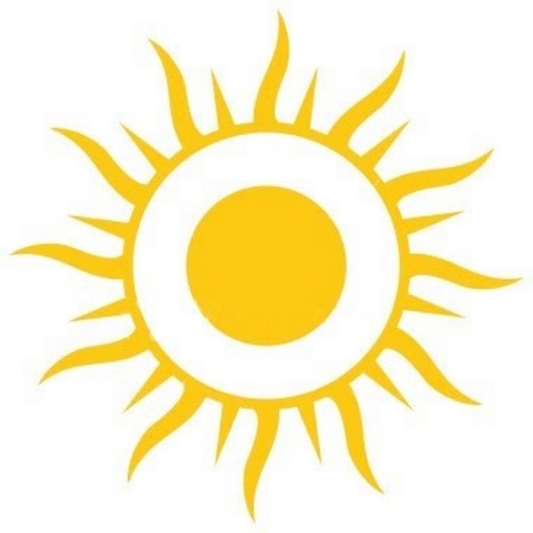 Солнце картинка для детей