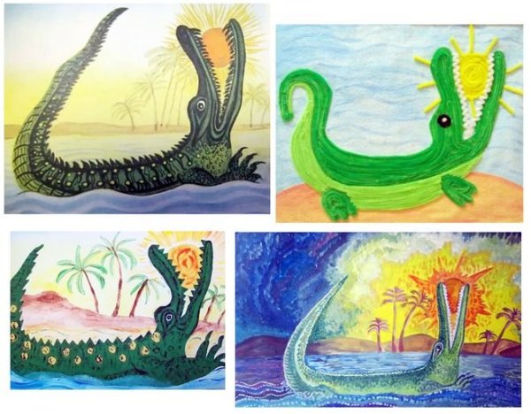 Крокодил Чуковский краденое солнце