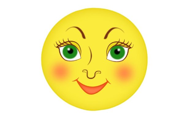 Грустный смайлик на прозрачном фоне