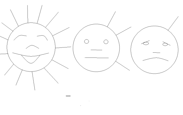 Солнце грустит