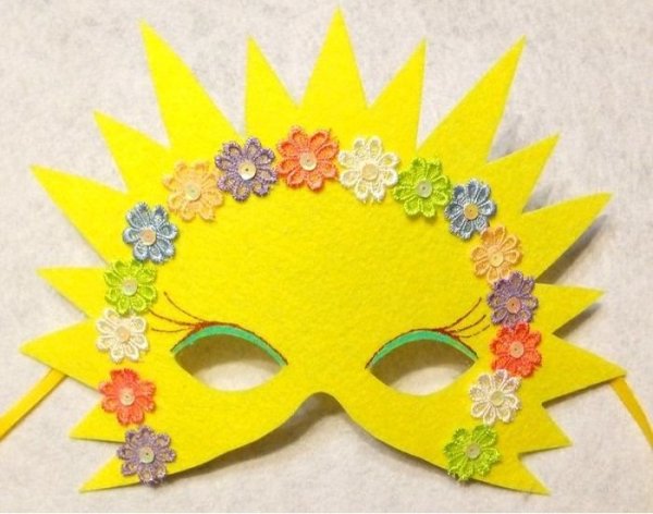 Маска солнце