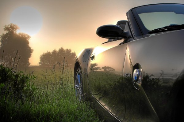 Машина на солнце