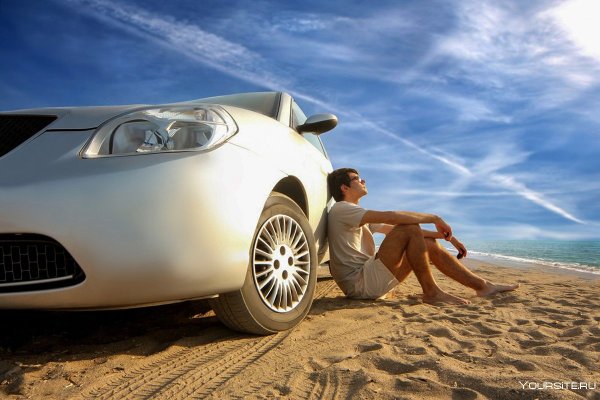 Машина летом