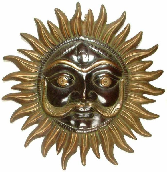 Карнавальная маска огонь