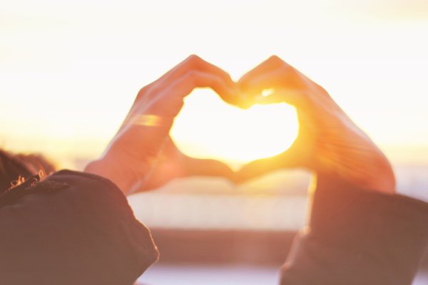 Солнышко с сердечком