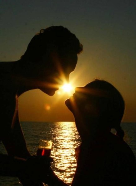 Девушка в солнечных лучах