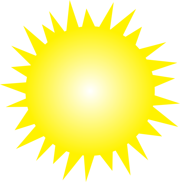 Рамка в виде солнца