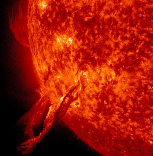 Что такое протуберанцы? Солнечный ветер?