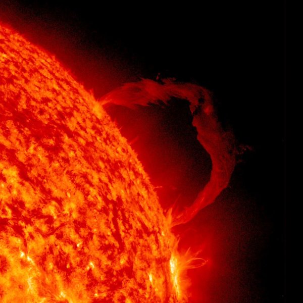 Эруптивные протуберанцы