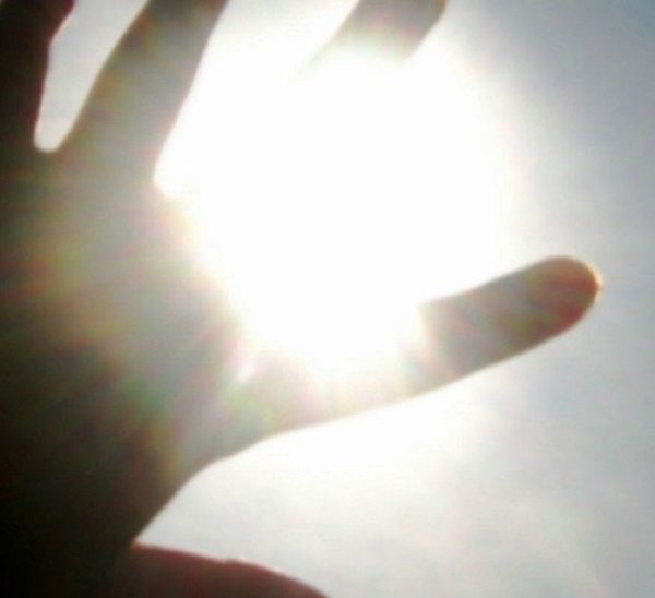 Солнце ослепляет