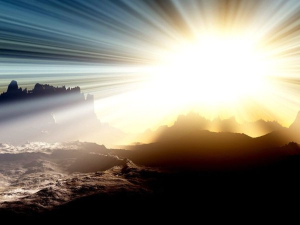 Яркий свет слепит глаза