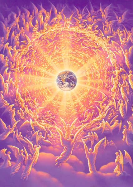 Божественный свет живопись