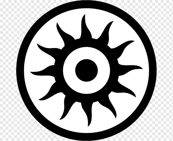 Черное солнце рисунок