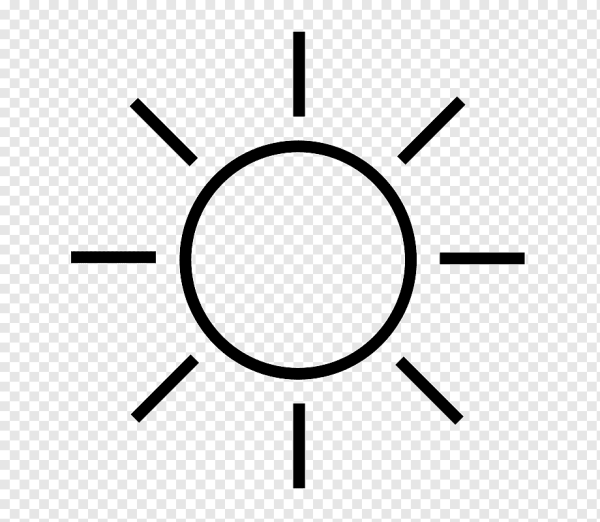 Инфографика солнце иконка