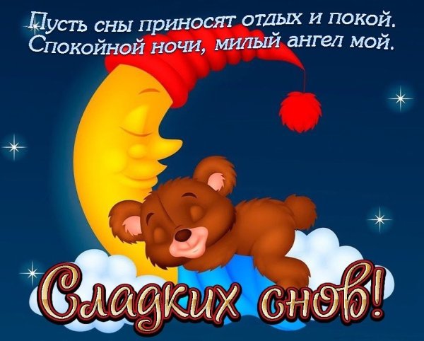 Спокойной ночилббимый