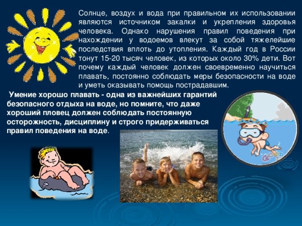 Ширма солнце воздух и вода наши верные друзья для детей