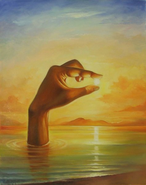 Солнце сюрреализм