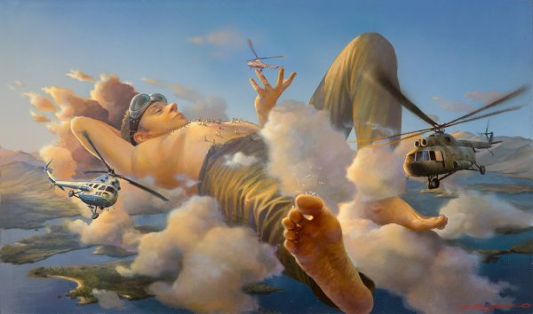 Апельсин сюрреализм