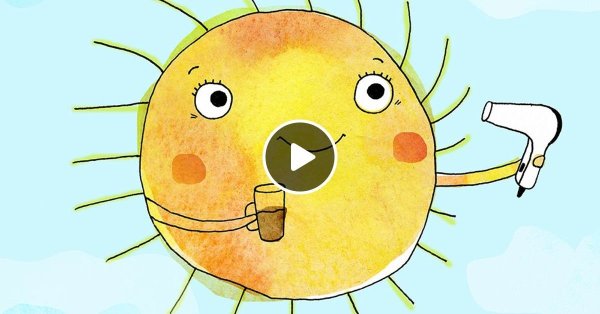 Прикольное солнышко