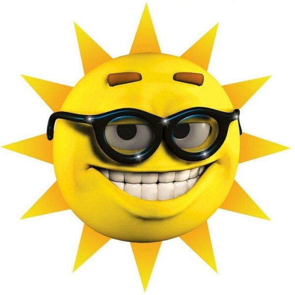 Прикольное солнце