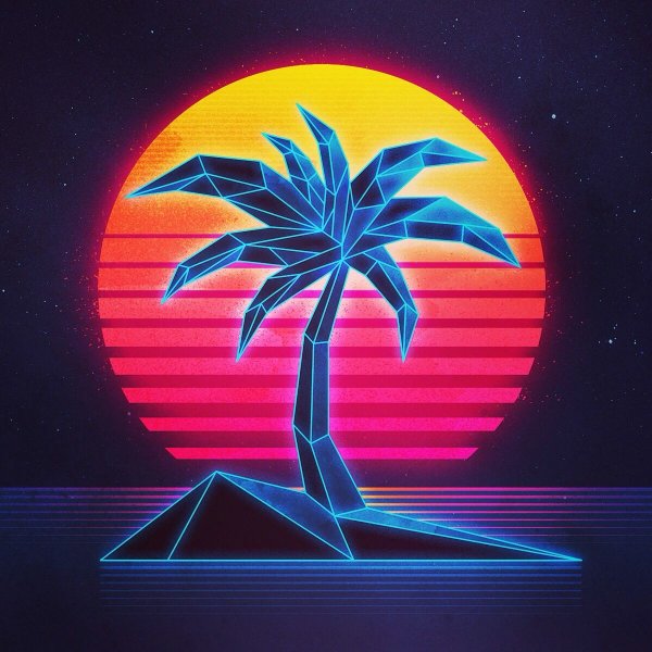 Закат vaporwave