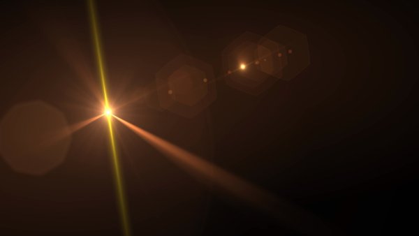 Блик солнца