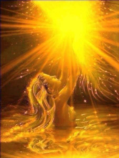 Женщина солнце