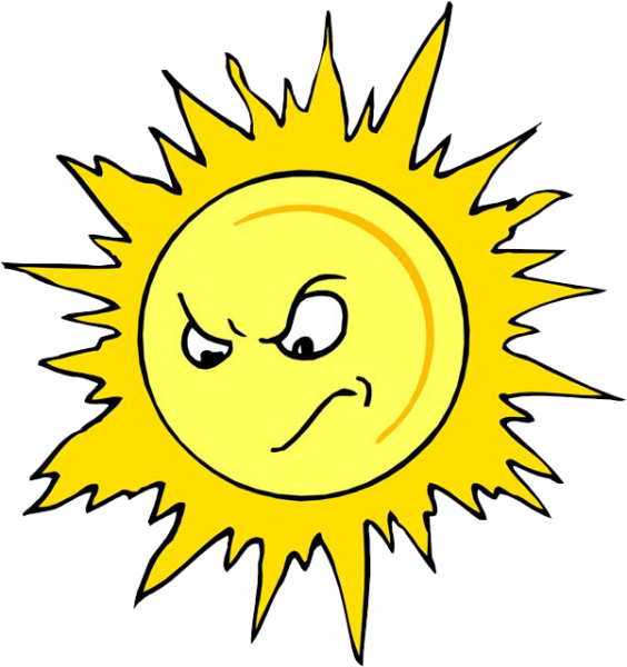 Грустное солнце