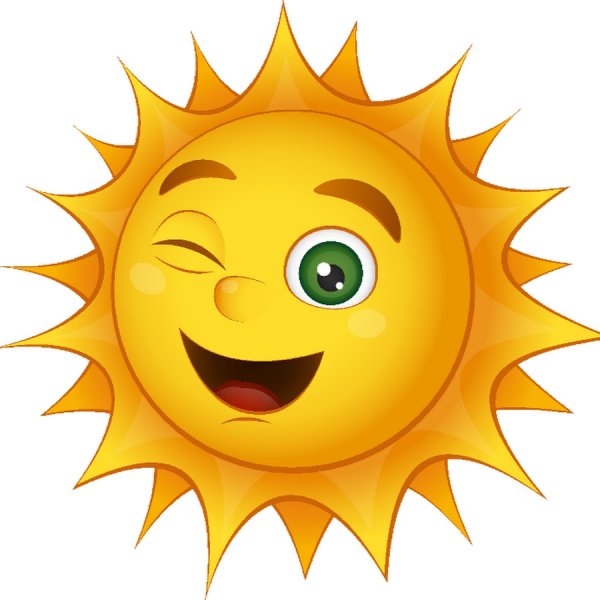 Солнышко моргает