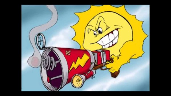 Злое солнце картинки